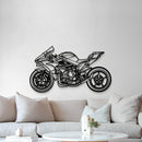 2020 H2R Metal Motorcycle Wall Art - MT1406