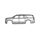 2021 Escalade ESV 5th Gen Metal Car Wall Art - MT0747