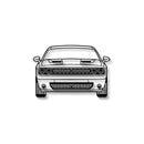 2021 Challenger Front View Metal Car Wall Art - MT1342