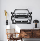 2021 Durango Front View Metal Car Wall Art - MT1343