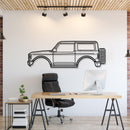 2021  Bronco 6th Gen Metal Car Wall Art - MT0732