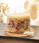Centerpiece Botanical Candle - Apricot Rose