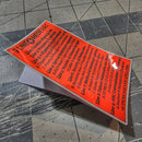 9 Line MedEvac Decal - U.S. Military Truncated Medical Evacuation Reference Sticker & CPR