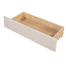 Upholstered daybed with Two Drawers