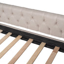 Upholstered daybed with Two Drawers