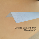 Trim Pieces: L–Trim Interior & Exterior Corners & Z-Trim