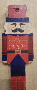Boston Red Sox Wood Nutcracker Ornament