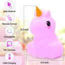 Unicorn Night Light Nursery Lamp