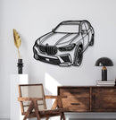 2022 X5 M Perspective Metal Car Wall Art - NC1240