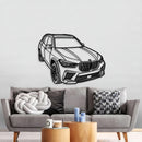 2022 X5 M Perspective Metal Car Wall Art - NC1240