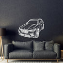 2022 X5 M Perspective Metal Car Wall Art - NC1240