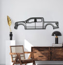 2022 F-150 Raptor Metal Car Wall Art - MT0811