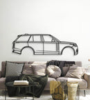 2022 Range Rover Metal Car Wall Art - MT0800