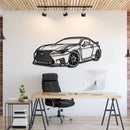 2022 RC F Perspective Metal Car Wall Art - NC1168