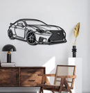 2022 RC F Perspective Metal Car Wall Art - NC1168