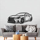 2022 RC F Perspective Metal Car Wall Art - NC1168