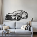 2022 RC F Perspective Metal Car Wall Art - NC1168