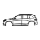 2022 EQB SUV X243 (1st Gen) Metal Car Wall Art - NC0779