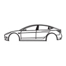 2022 Model 3 Metal Car Wall Art - NC0772