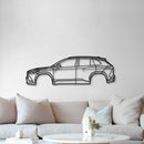 2022 Corolla Cross 1st Gen (XG10) Metal Car Wall Art - MT0777