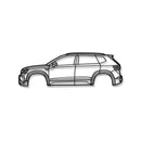 2022 Taos 1st Gen Metal Car Wall Art - MT0816