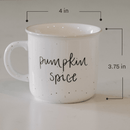Pumpkin Spice 16 oz Rustic Campfire Coffee Mug