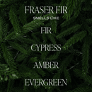 Fraser Fir Soy Candle - Black Stoneware Jar - 12 oz
