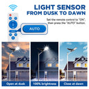 1200W Solar Parking lot Light -40000lumens