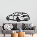 2023 M3 Touring Perspective Metal Car Wall Art - NC1241