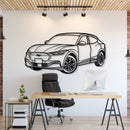 2023 Mustang Mach E Perspective Metal Car Wall Art - NC1270