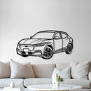 2023 Mustang Mach E Perspective Metal Car Wall Art - NC1270