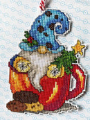 Christmas Gnomes 138CS Counted Cross-Stitch Kit