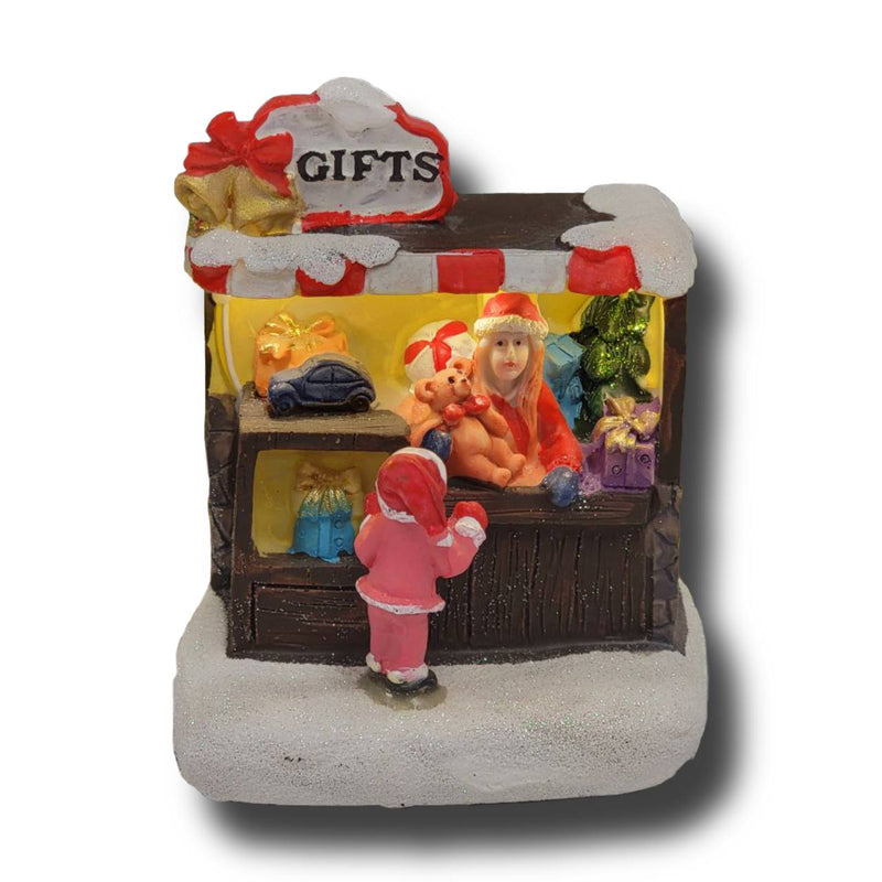 Giftshop Christmas Miniature. Christmas Village F07M3-30B