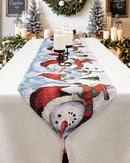 Joyful Snowmen Christmas Table Runner F07M5-8E