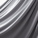 100% Microfiber Jersey Knit Sheet Set with Pillowcase-Gull Gray