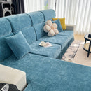 Universal Elastic Skirt Sofa Slipcover, Stretch Sofa Cushion Cover For Bedroom Office Living Room