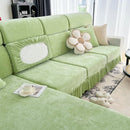 Universal Elastic Skirt Sofa Slipcover, Stretch Sofa Cushion Cover For Bedroom Office Living Room