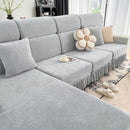 Universal Elastic Skirt Sofa Slipcover, Stretch Sofa Cushion Cover For Bedroom Office Living Room