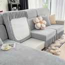 Universal Elastic Skirt Sofa Slipcover, Stretch Sofa Cushion Cover For Bedroom Office Living Room