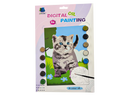 Cat Paint by Numbers Kit F07M1-6-Cat