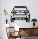 2024 X5M Competition Back View Metal Car Wall Art - MT1328