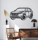 2024 CR-V Perspective Metal Car Wall Art - NC1274