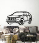 2024 CR-V Perspective Metal Car Wall Art - NC1274