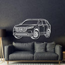 2024 CR-V Perspective Metal Car Wall Art - NC1274