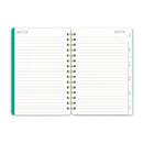 2025 Shroom Silhouettes Agatha Monthly Planner | Spiral Diary Journal Notebook | 5.75"w × 8.25