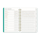 2025 Shroom Silhouettes Agatha Monthly Planner | Spiral Diary Journal Notebook | 5.75"w × 8.25