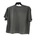 Nebraska Cornfed & Proud Crop Top T-Shirt | Multiple Sizes | Gray | Pretty & Fabulous