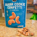 Sugar Cookie Confetti Cashews | Pack of 6 | 4 oz | Brenmar