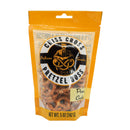 Parmesan Garlic Flavored Pretzels | Pack of 3 | 5 oz | Criss Cross Pretzel Boss