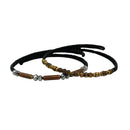 Memory Wire Bracelet Set | 2 Pack | One Size Fits All | Knots Bout U2